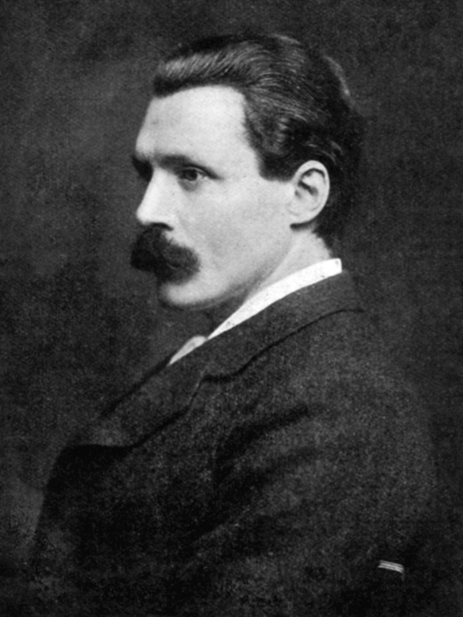 George Gissing 1857-1903, engelsk författare, tidigt 1900-tal av Unbekannt