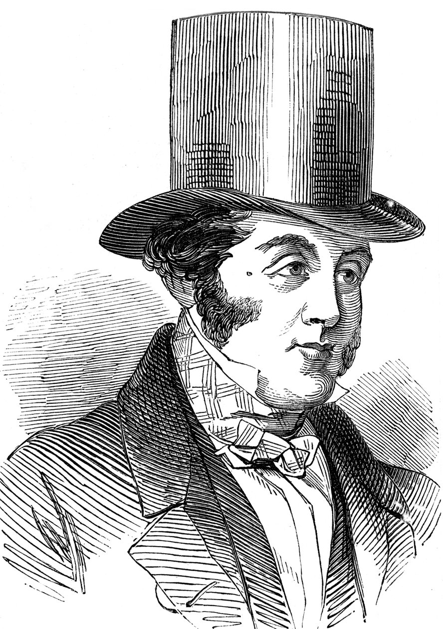 George Hudson, järnvägskungen, 1848 av Unbekannt