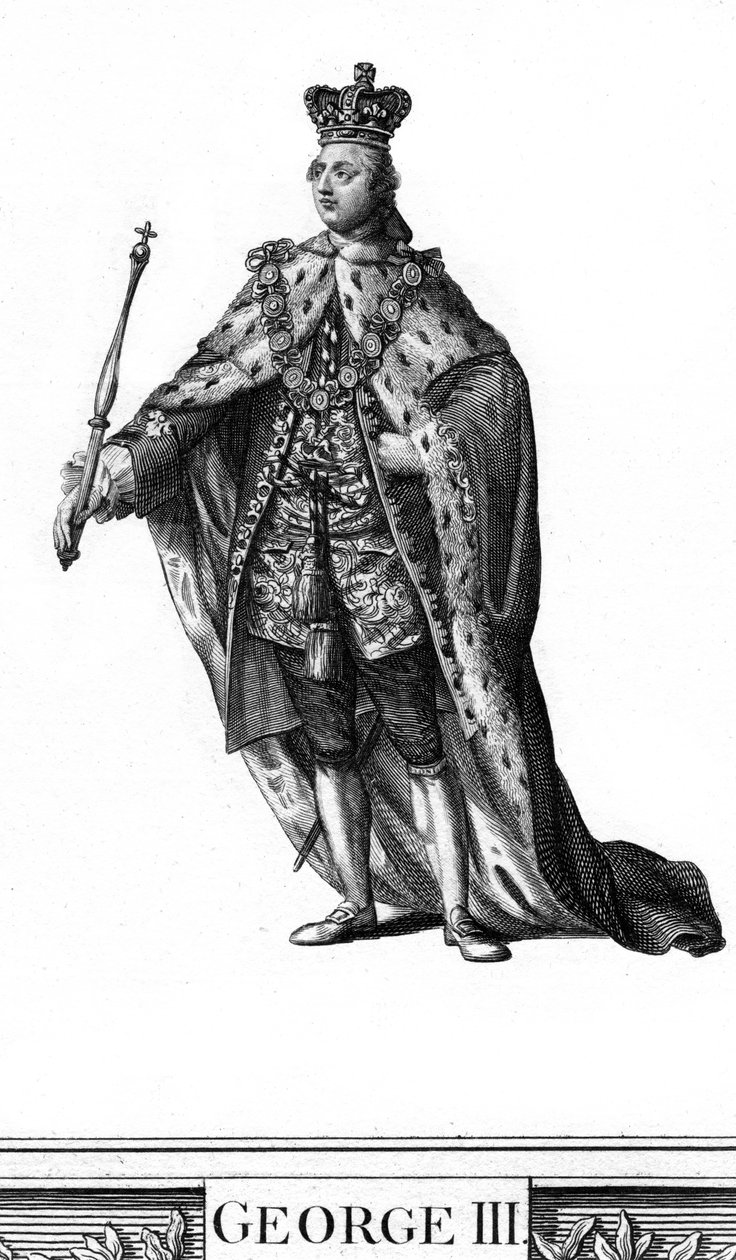 George III av Storbritannien av Unbekannt