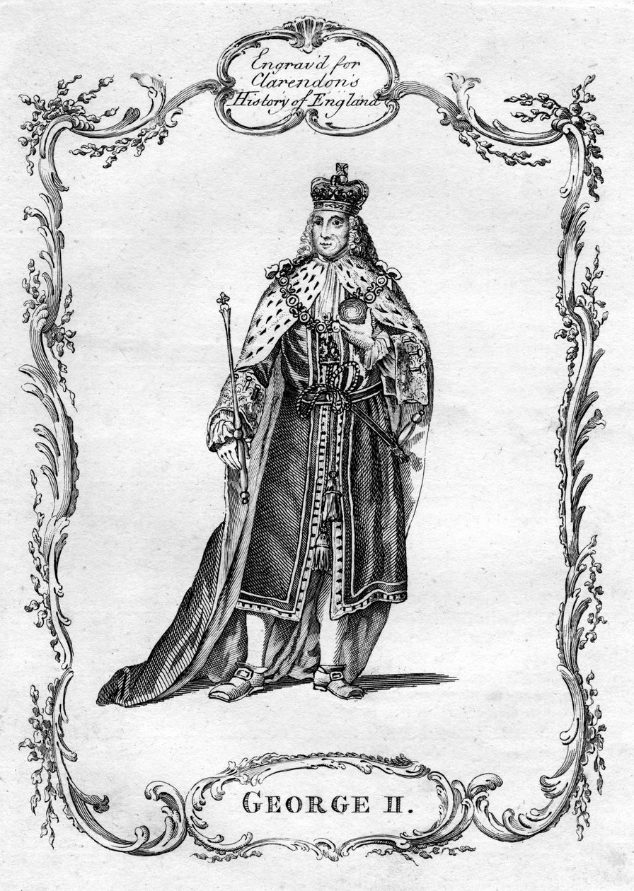 George II av Storbritannien av Unbekannt