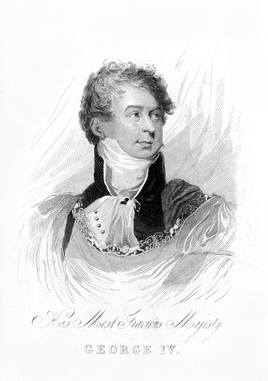 George IV, kung av Storbritannien och Hannover, 1800-talet av Unbekannt