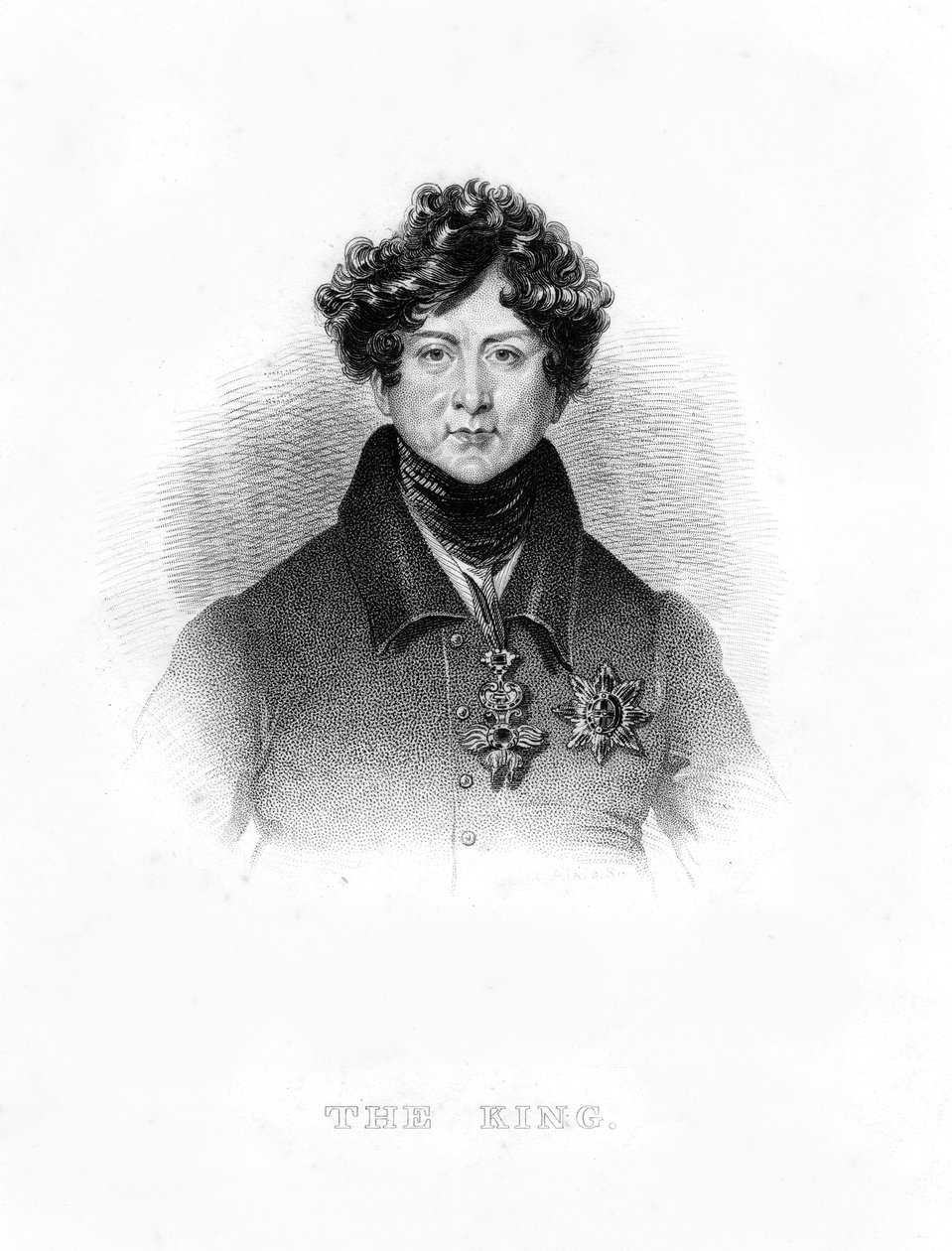 George IV, kung av Storbritannien och Hannover, 1800-talet av Unbekannt