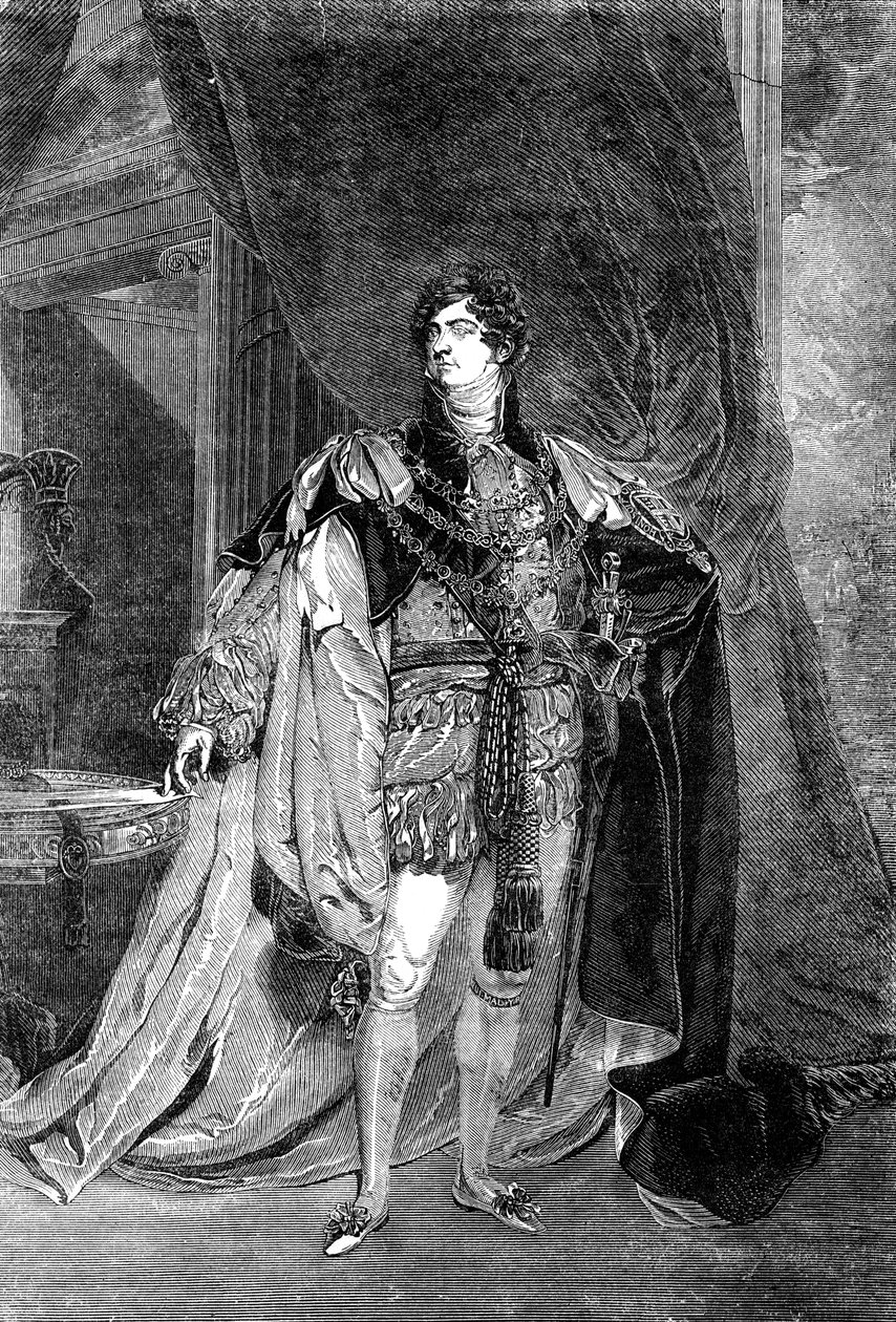 George IV, kung av Storbritannien och Irland av Unbekannt