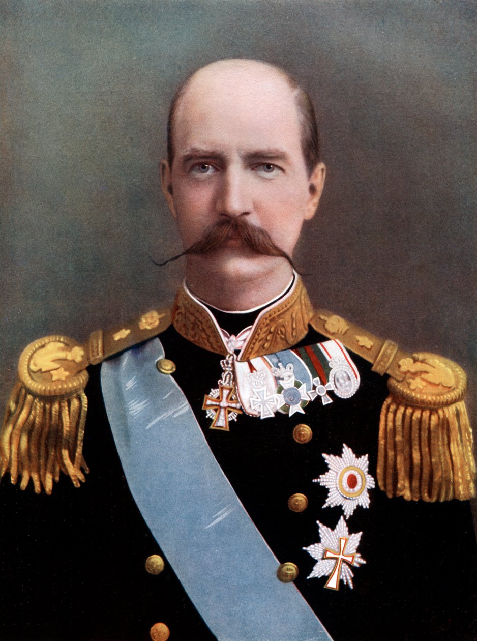 George I, kung av Grekland, sent 1800-tidigt 1900-tal av Unbekannt