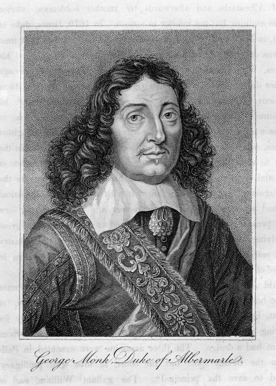 George Monck, hertig av Albemarle, engelsk soldat från 1600-talet av Unbekannt