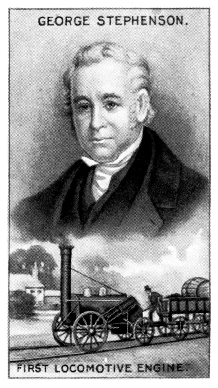 George Stephenson, engelsk maskiningenjör, c1924 av Unbekannt