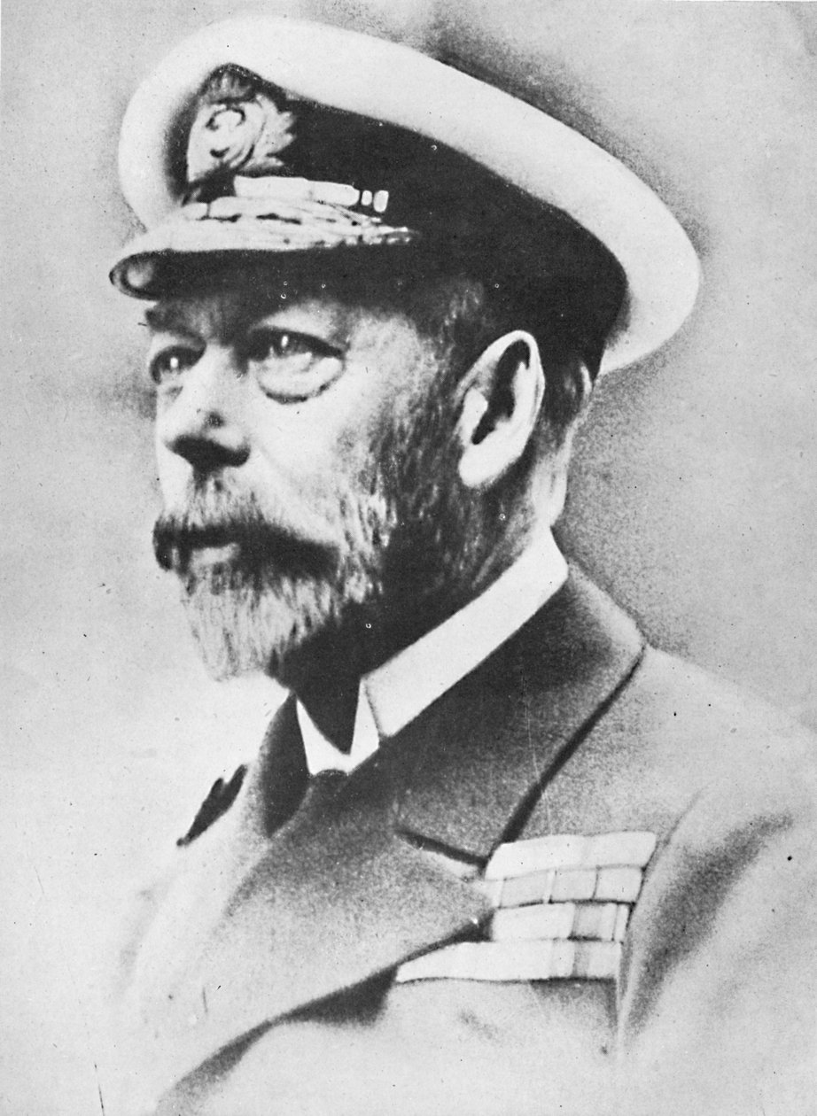 George V, kung av Storbritannien från 1910, c1936, 1945 av Unbekannt