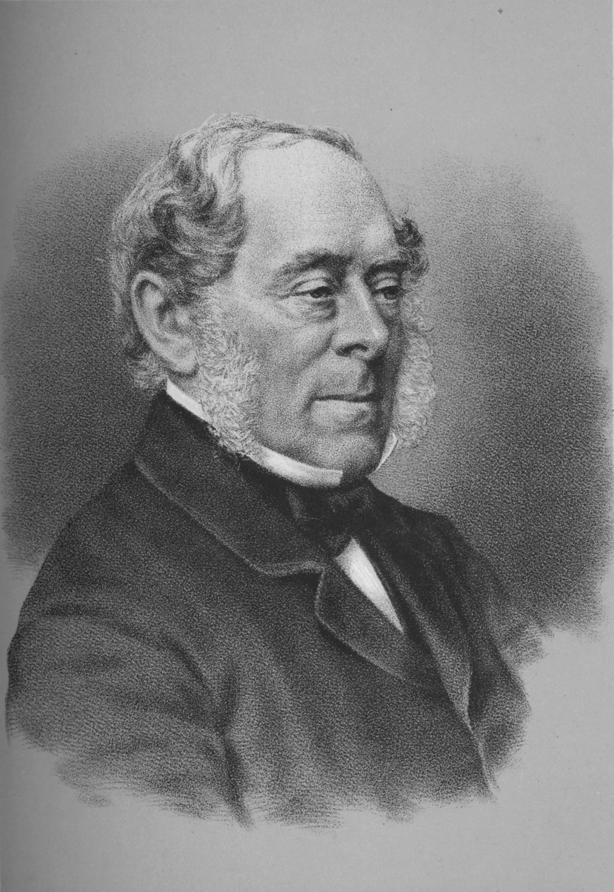 George Villiers, 4:e greven av Clarendon, brittisk diplomat och politiker, c1864 1883 av Unbekannt