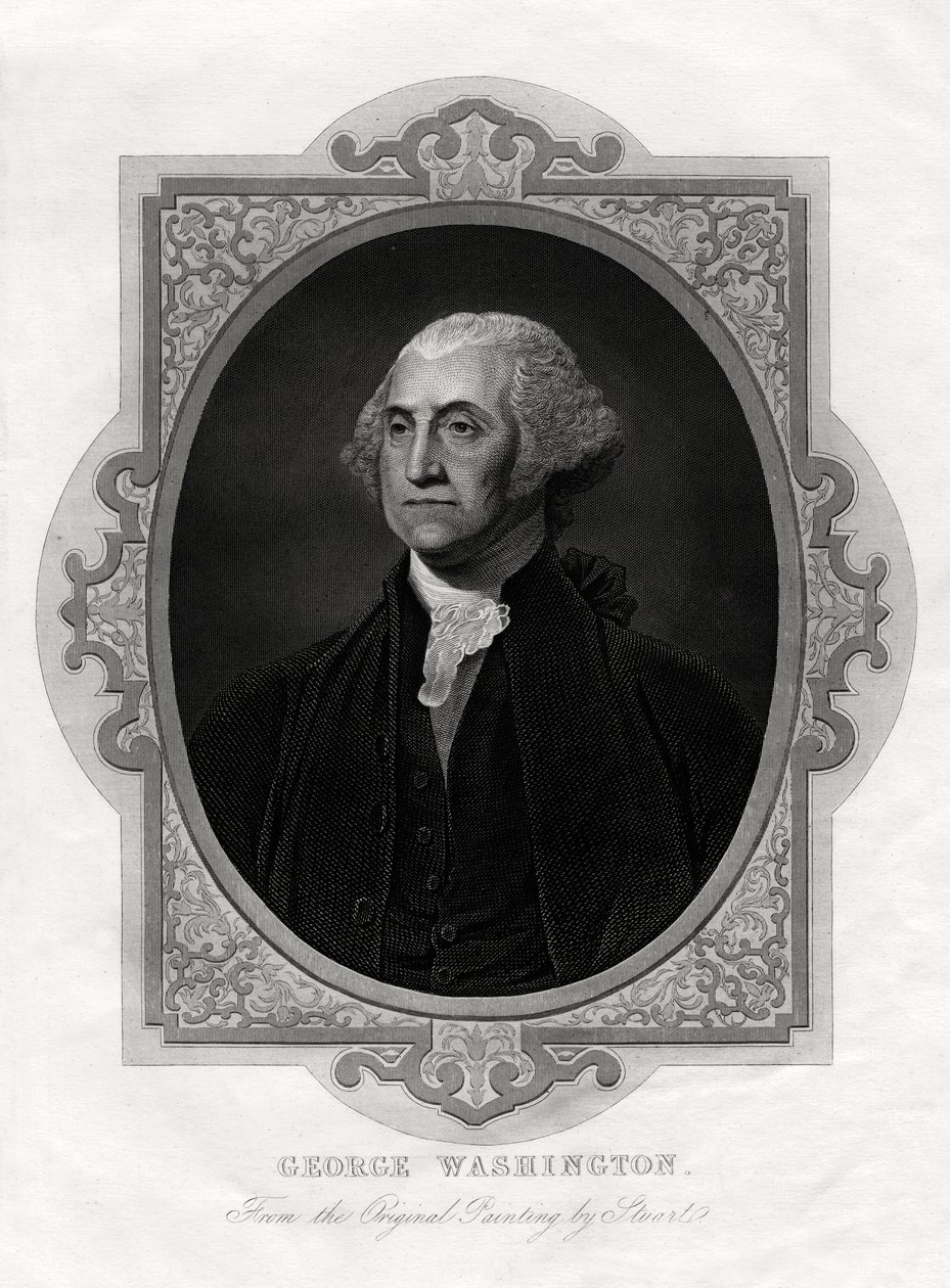 George Washington, USA:s första president, 1877 av Unbekannt