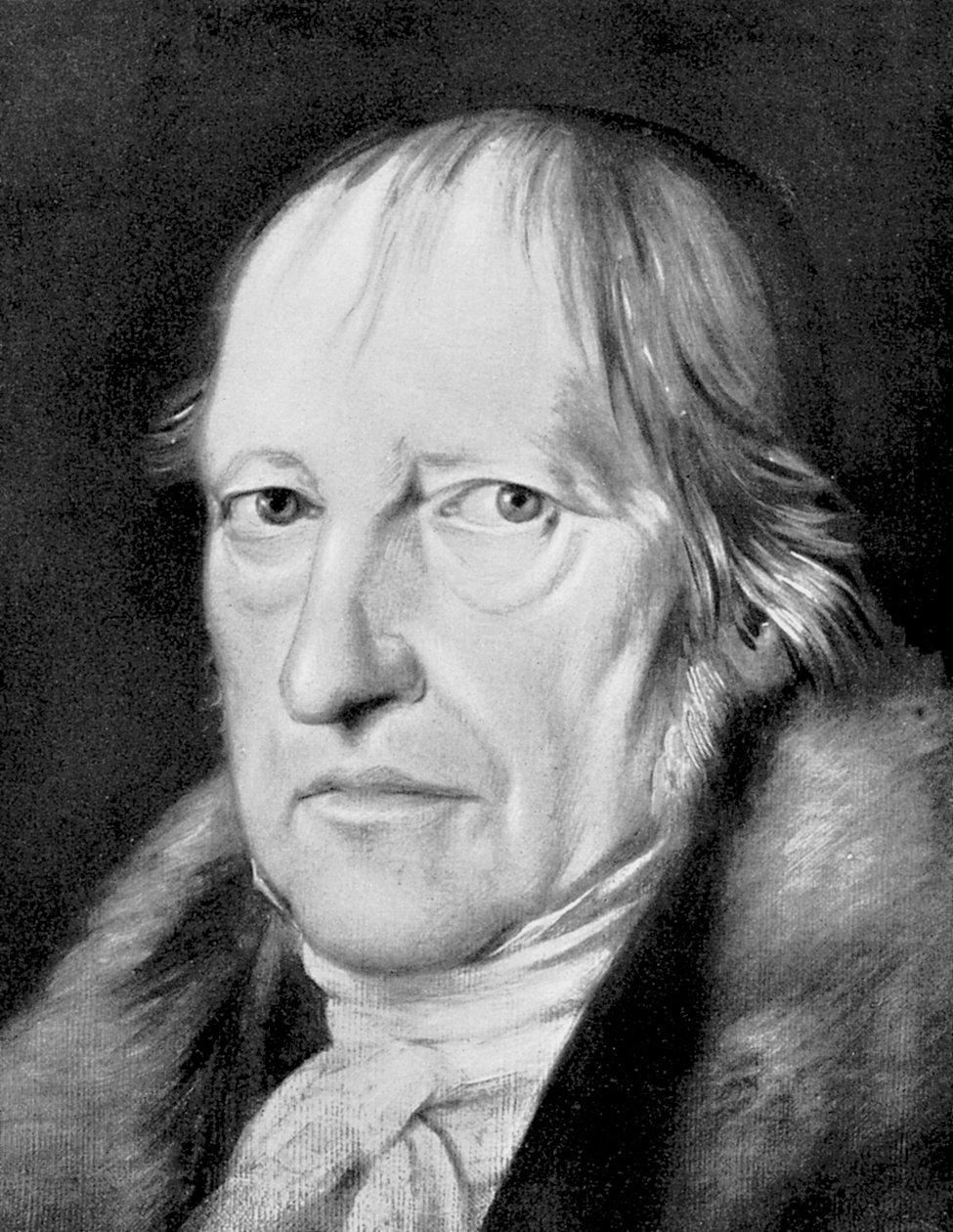 George Wilhlem Friedrich Hegel, tysk filosof av Unbekannt