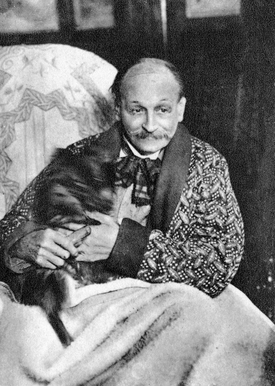 Georges Courteline, fransk dramatiker och romanförfattare, 1900 av Unbekannt