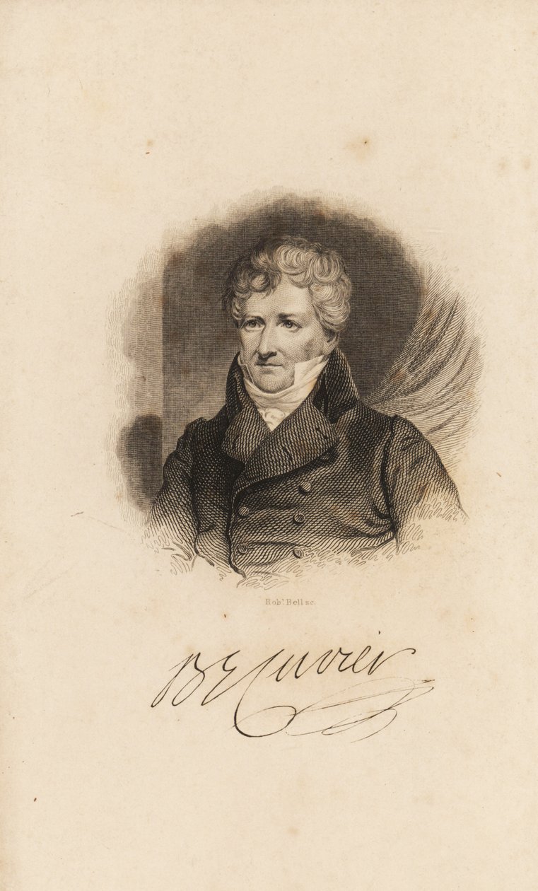 Georges Cuvier, fransk naturforskare och zoolog av Unbekannt