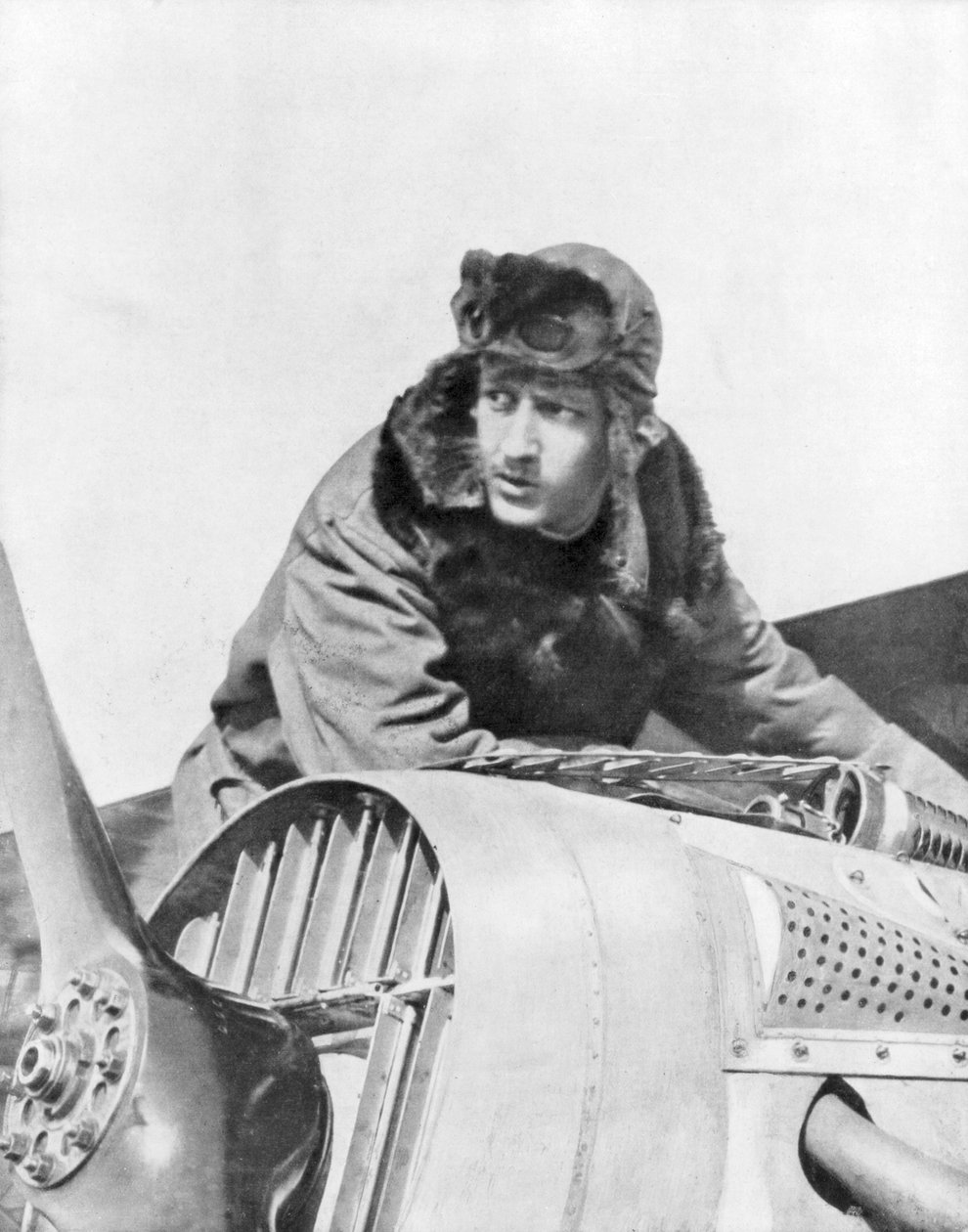 Georges Guynemer, fransk kämpe-ess, 9 september 1917 av Unbekannt