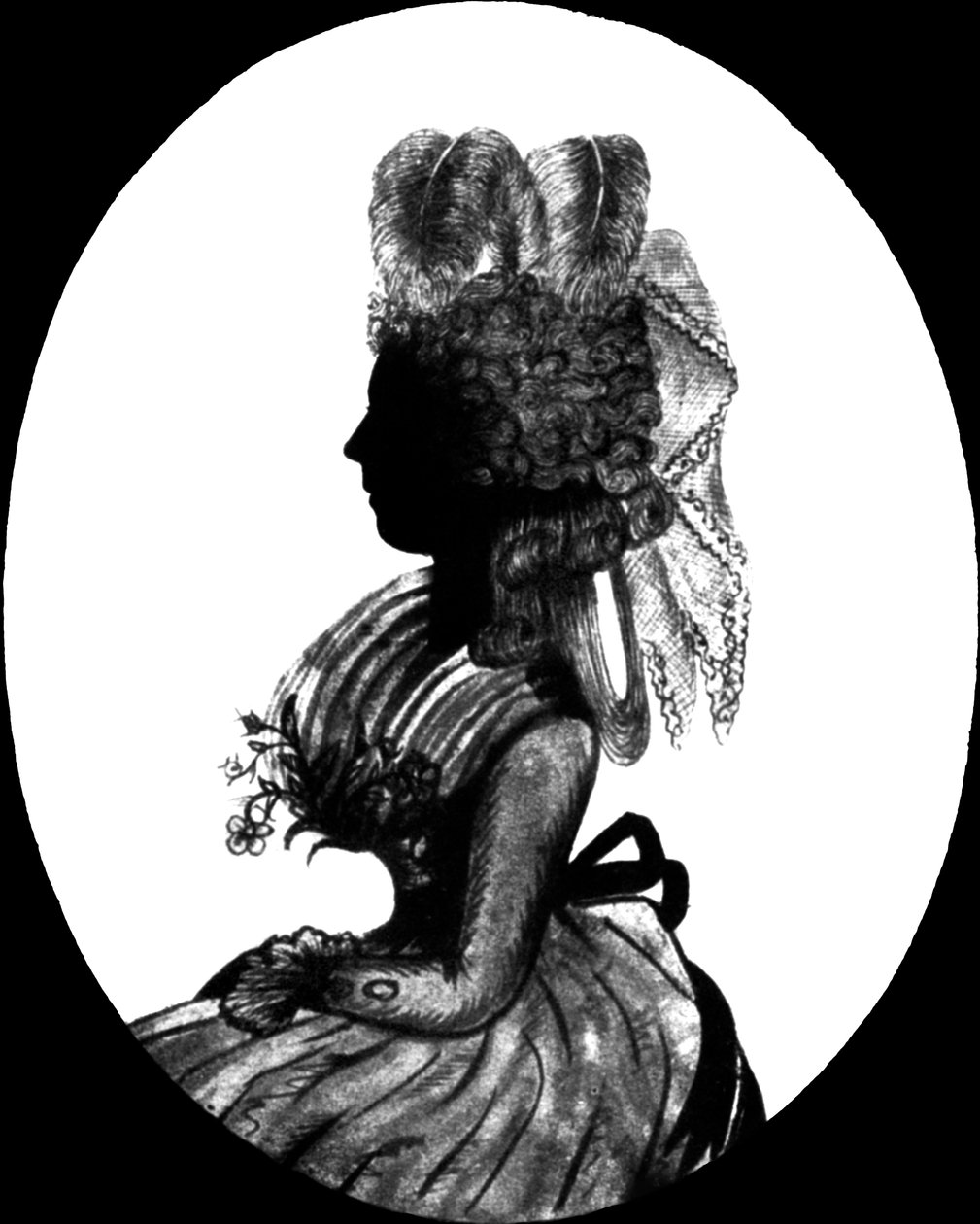 Georgiana, hertiginna av Devonshire, 1912 av Unbekannt