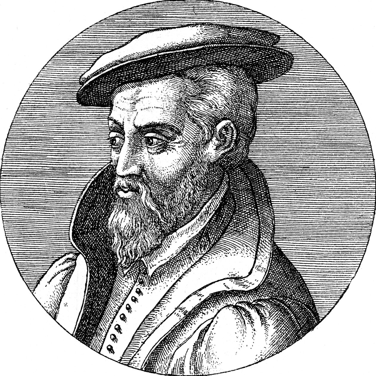 Georgius Agricola 1494-1555, tysk läkare, mineralog och metallurg, c1890 av Unbekannt