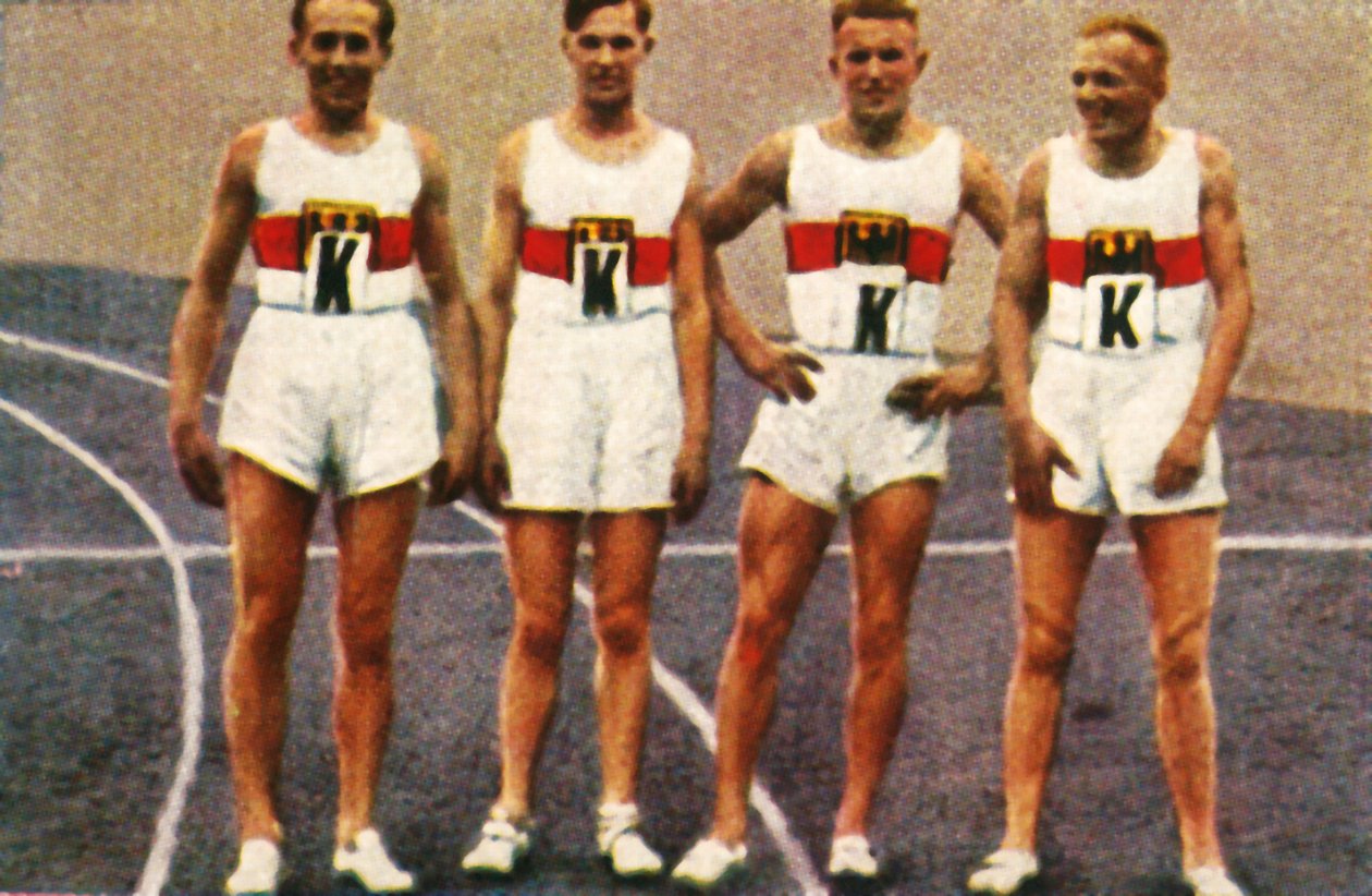 Tyskt 4x400 m stafettlag för herrar, 1928. av Unbekannt