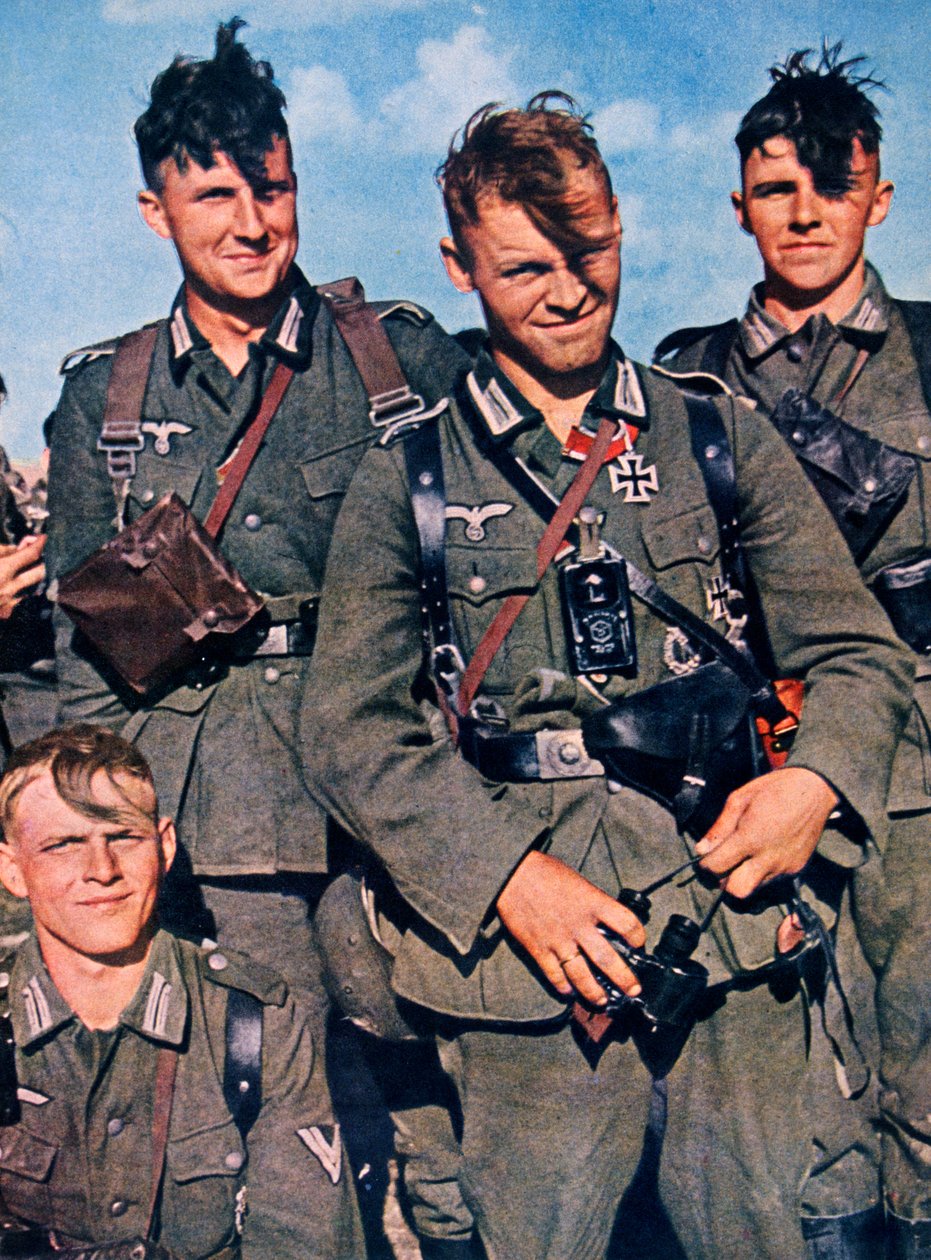 Tyska grenadjärer, 1943 av Unbekannt