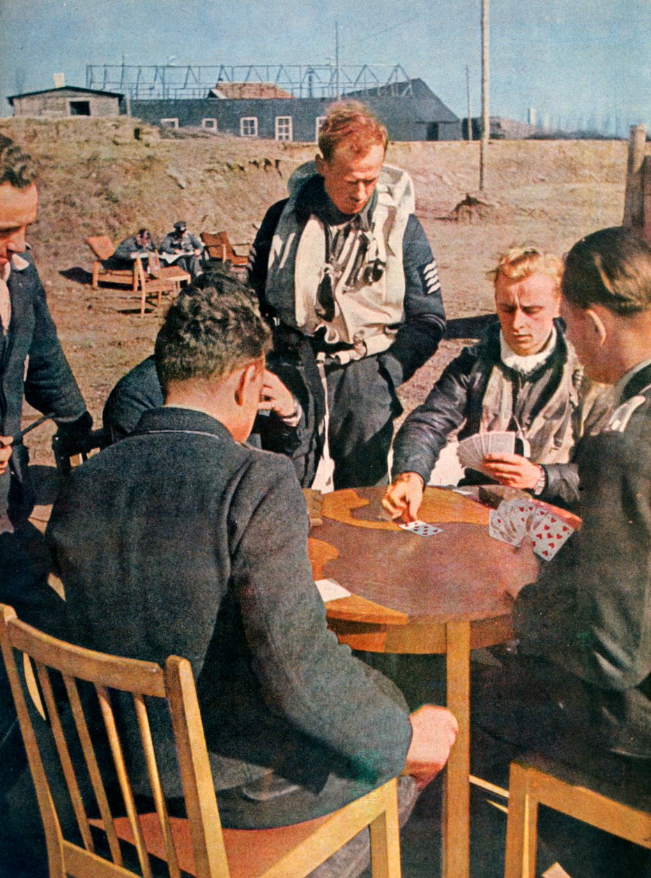 Tyska flygare från tjänst, Frankrike, 1943 av Unbekannt