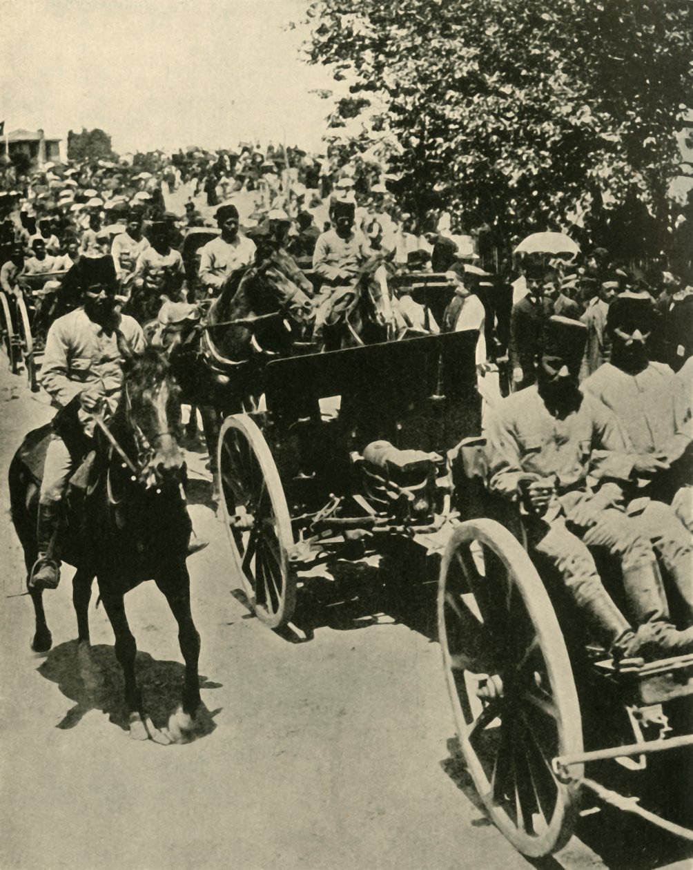 Tysk beväpning i den turkiska armén, första världskriget, c1914, c1920. av Unbekannt