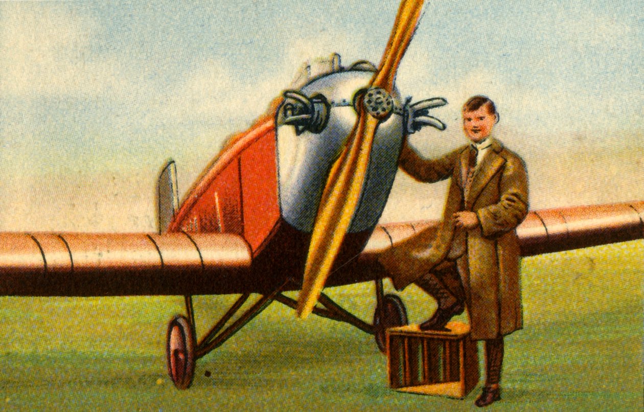 Den tyske flygaren Friedrich Karl von Koenig-Warthausen, 1932. av Unbekannt
