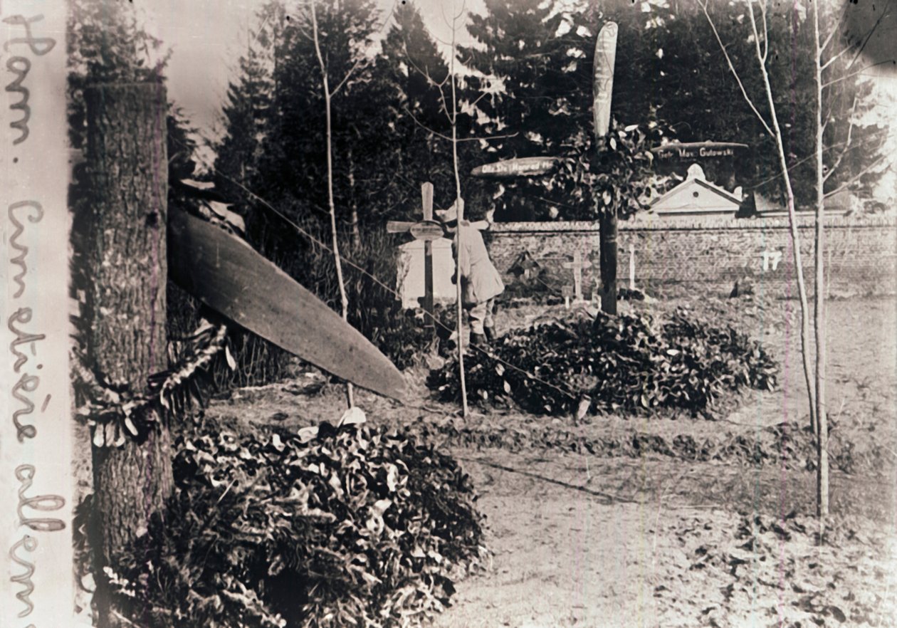 Tyska kyrkogården, c1914-c1918 av Unbekannt