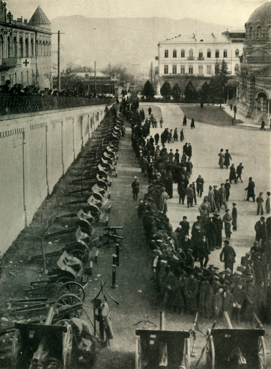 Tyska vapen tillfångatagna av den ryska armén, första världskriget, c1915, c1920. av Unbekannt