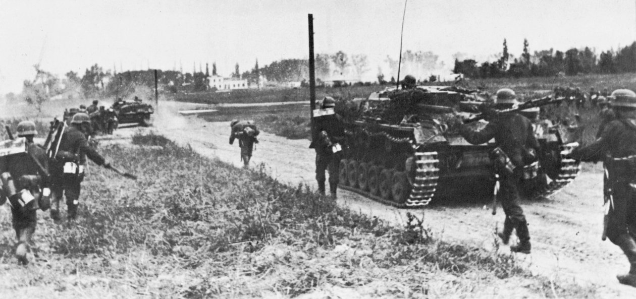 Tysk invasion av Polen, 1 september 1939 av Unbekannt
