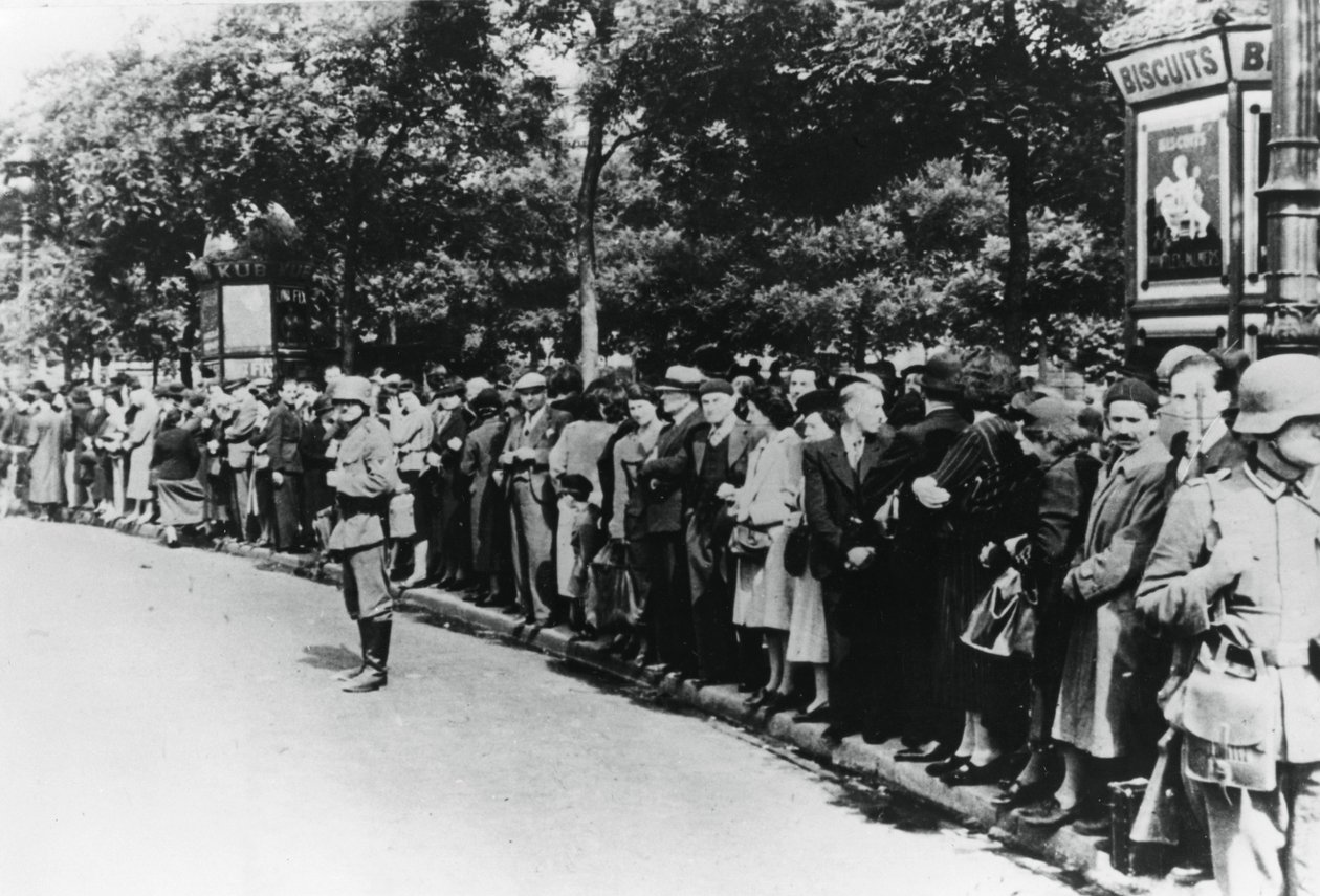 Tysk ockupation av Paris, 14 juni 1940 av Unbekannt
