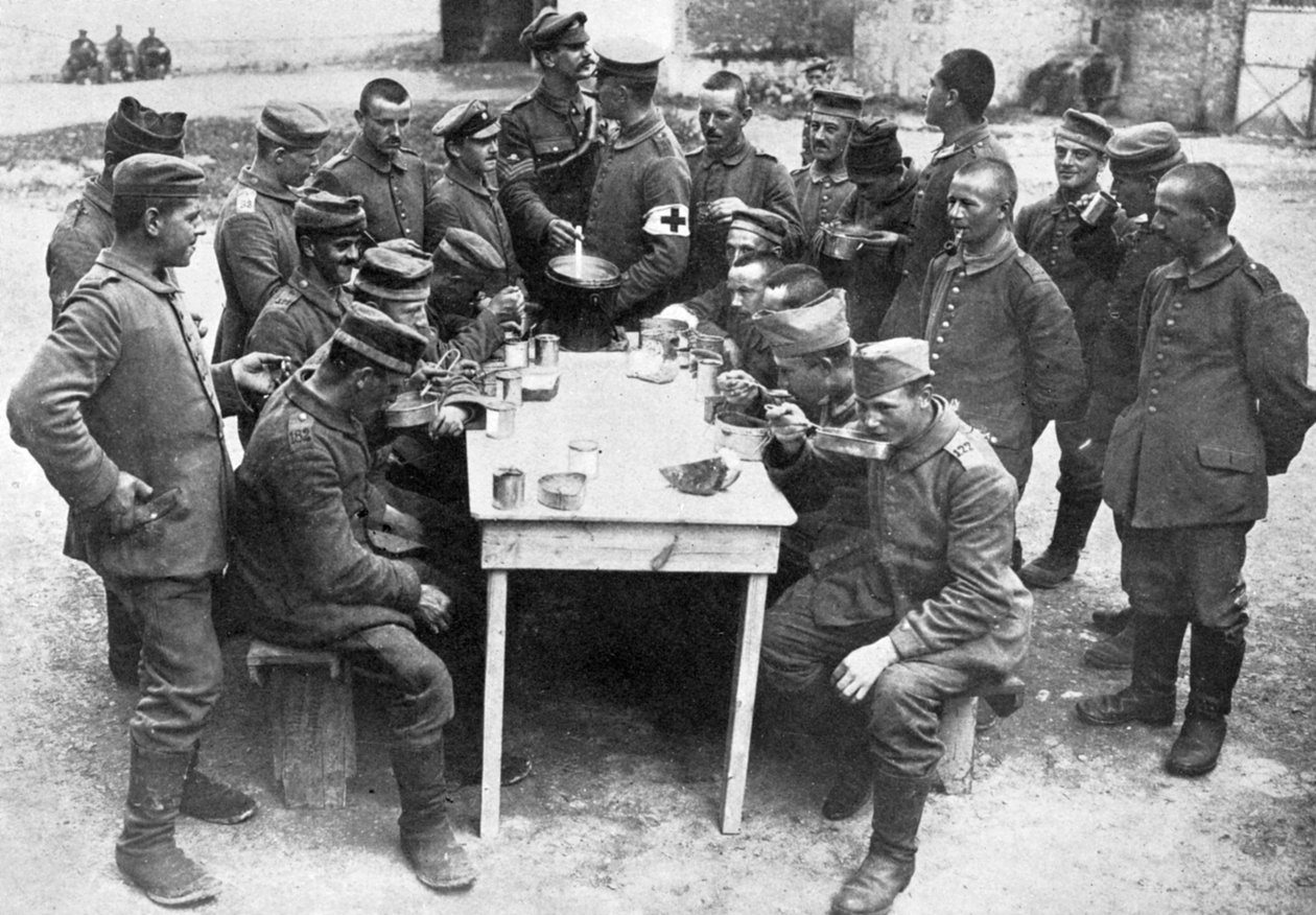 Tyska krigsfångar, första världskriget, 1914-1918, c1920 av Unbekannt