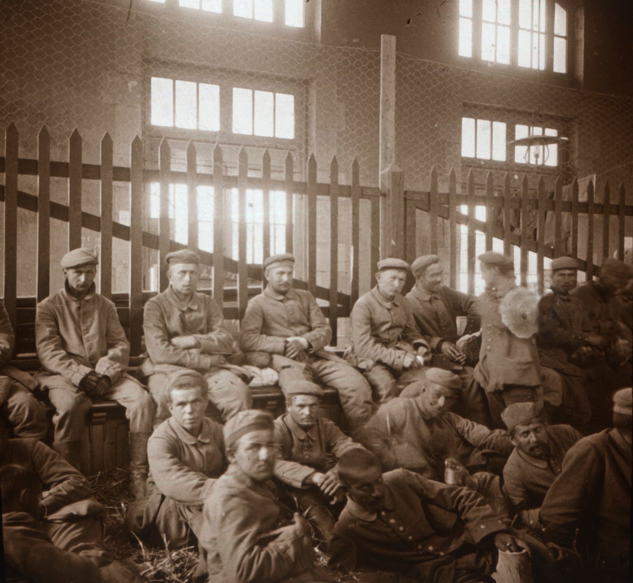 Tyska krigsfångar, c1914-c1918 av Unbekannt