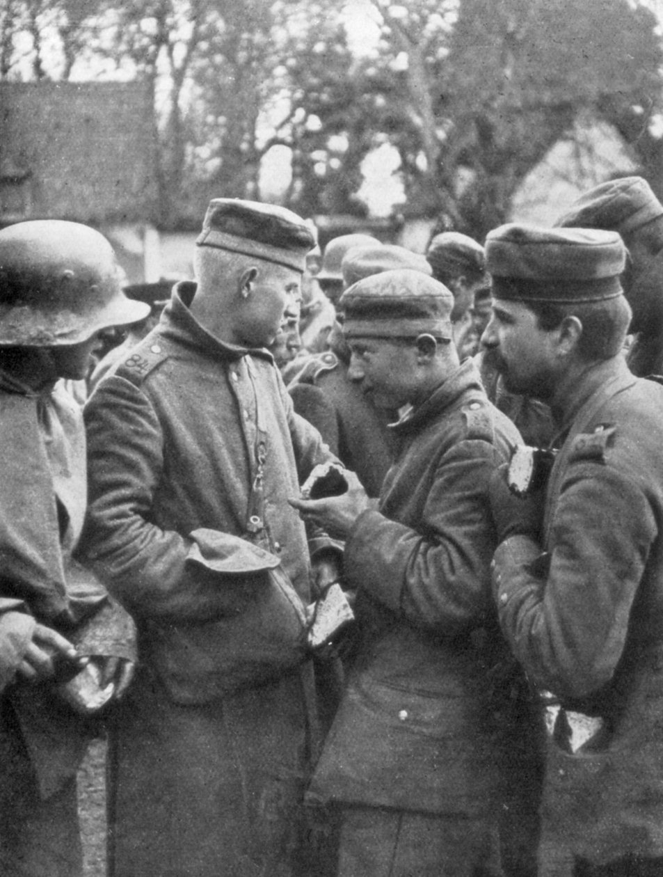 Tyska fångar tagna den 18 april 1918, Frankrike av Unbekannt
