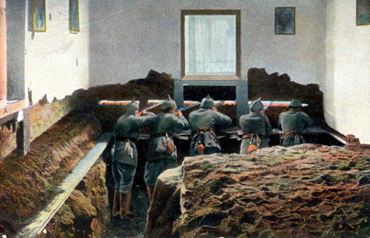 Tyska soldater under första världskriget, c1916 av Unbekannt