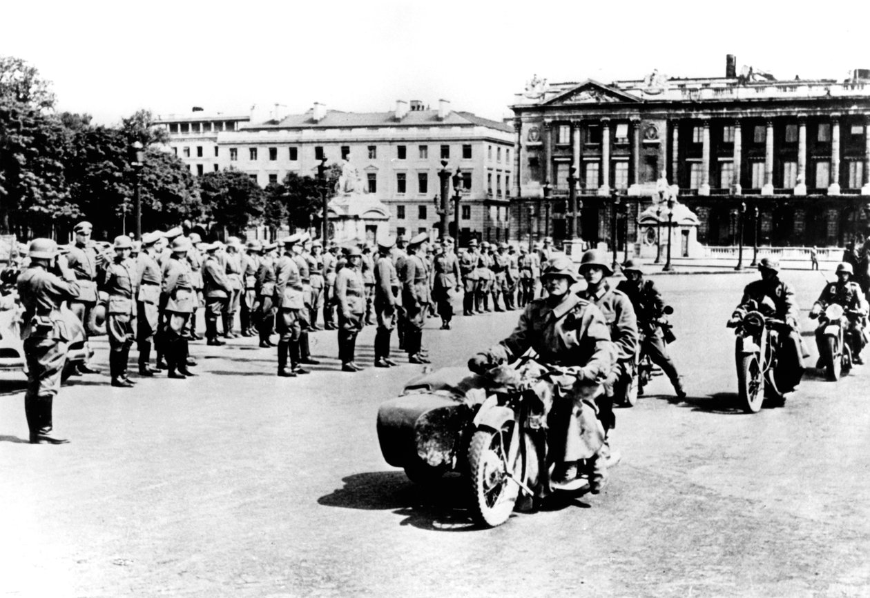 Tyska trupper på Place de l