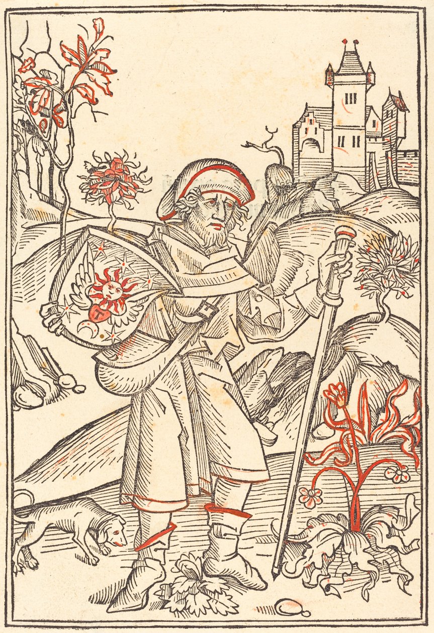 Gerson som pilgrim, 1489. av Unbekannt