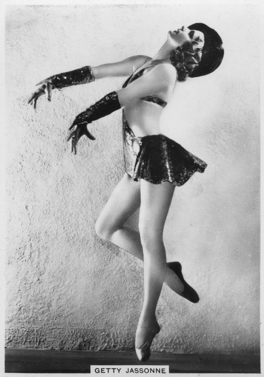 Getty Jassonne, fransk balettdansös, c1936-c1939 av Unbekannt