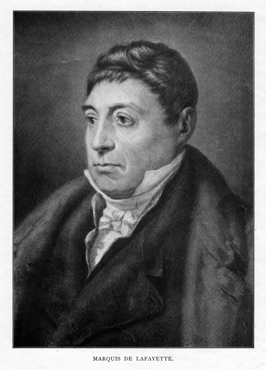 Gilbert du Motier, Marquis de Lafayette, fransk militärledare och statsman, 1900-talet av Unbekannt
