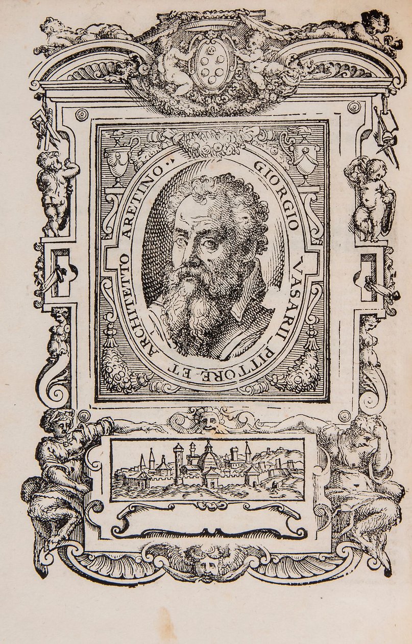 Giorgio Vasari. Från: Giorgio Vasari, The Lives of the Most Excellent Italian Painters, Sculptors, a av Unbekannt