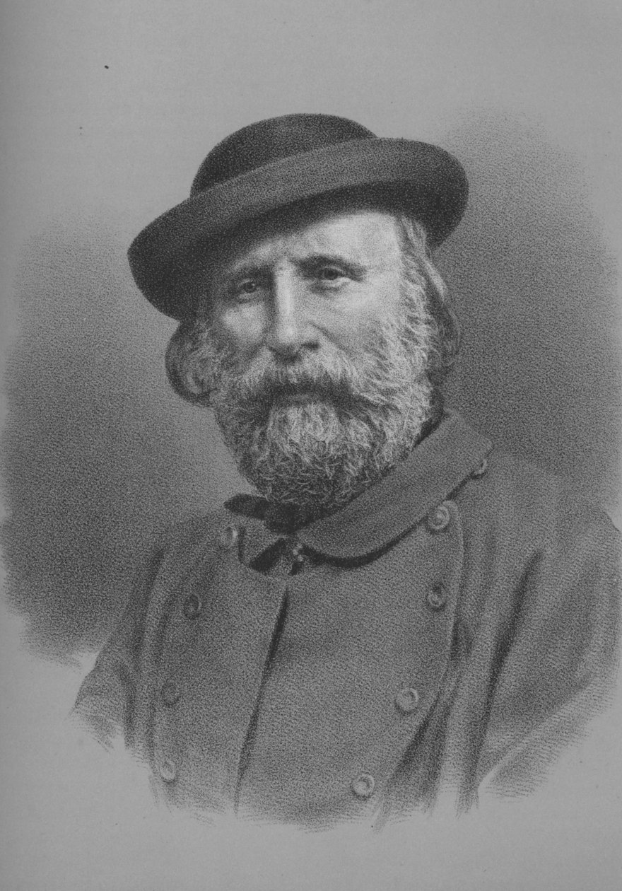 Giuseppe Garibaldi, italiensk soldat och politiker, 1860-talet 1936 av Unbekannt