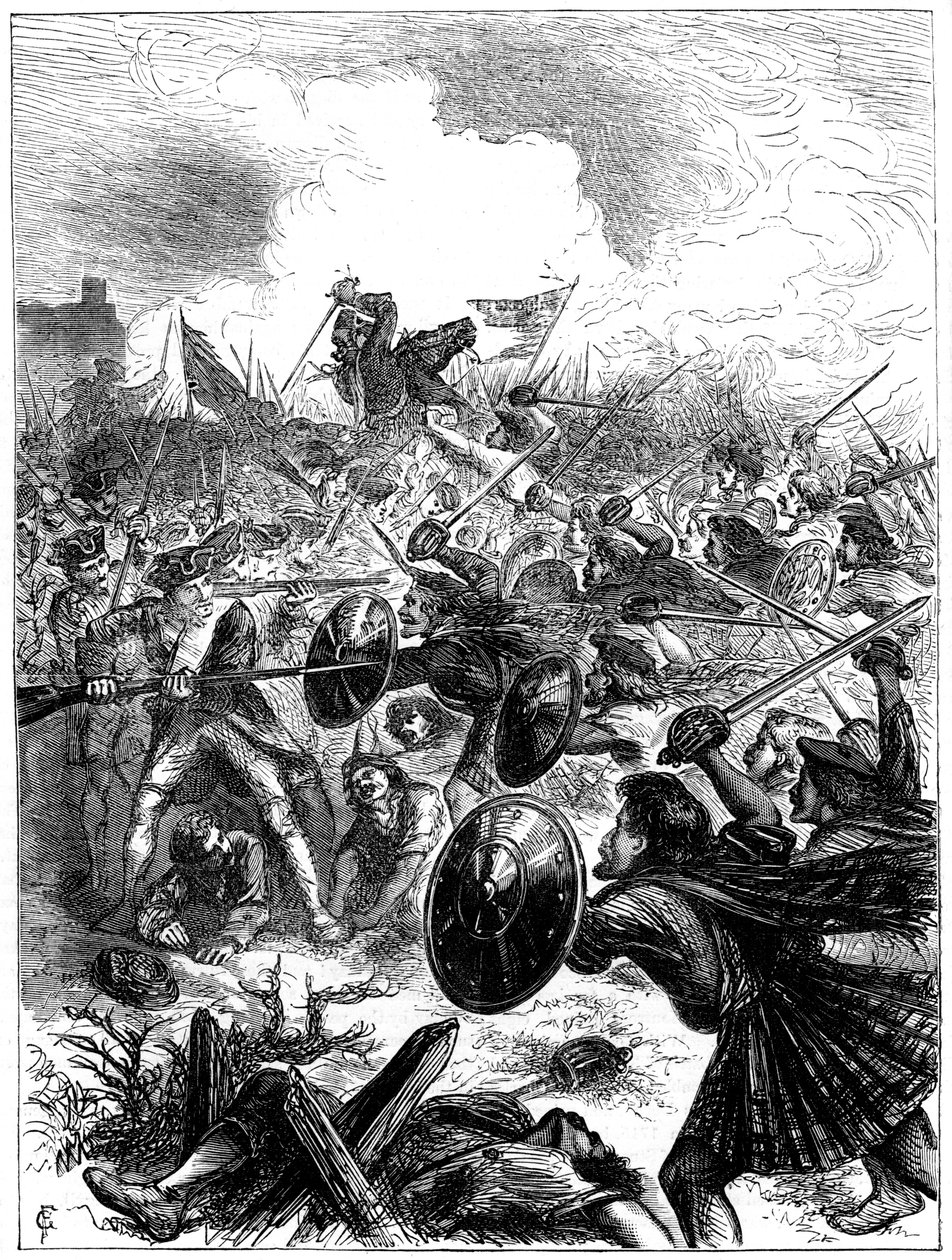 Glengarrys charge, 1700-talet 1800-talet av Unbekannt