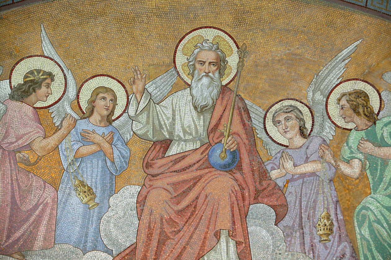 GodBasilica of Our Lady of the Rosery, Lourdes, Frankrike av Unbekannt