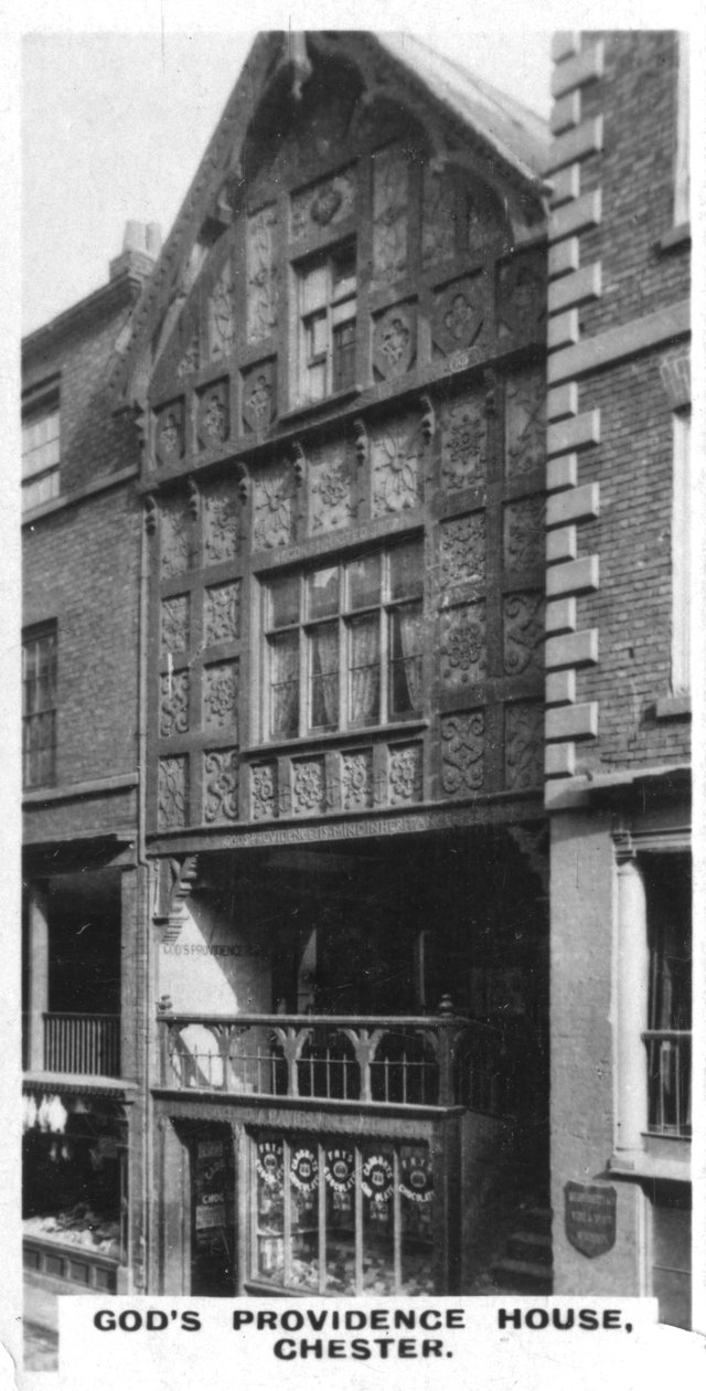 Gods Providence House, Chester, c1920-talet av Unbekannt