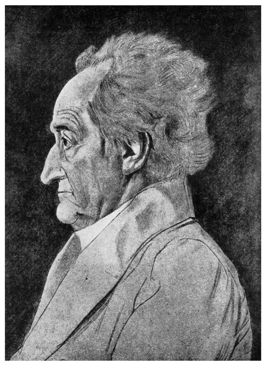 Goethe, tysk poet, 1800-talet 1956 av Unbekannt