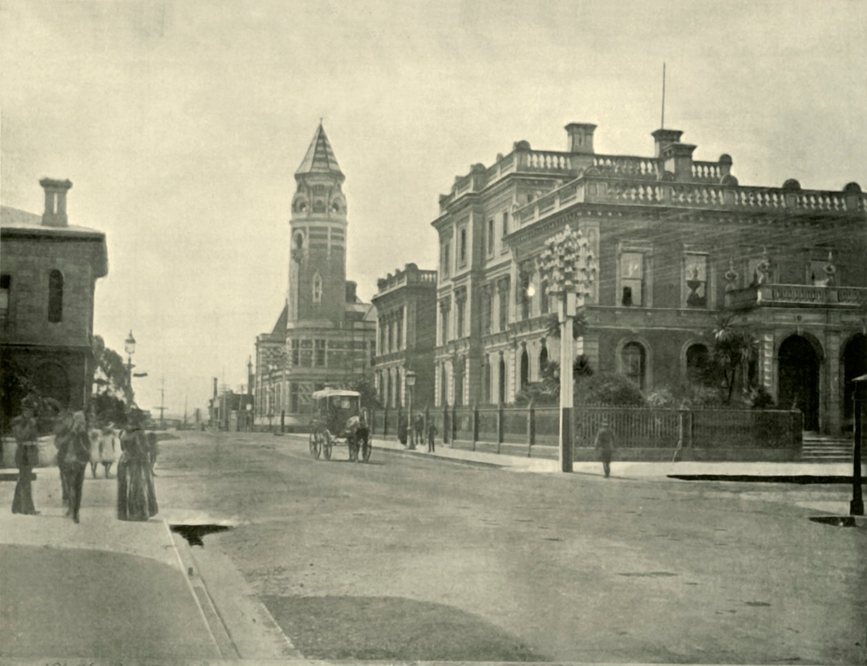 Regeringskansliet, Launceston, 1901. av Unbekannt