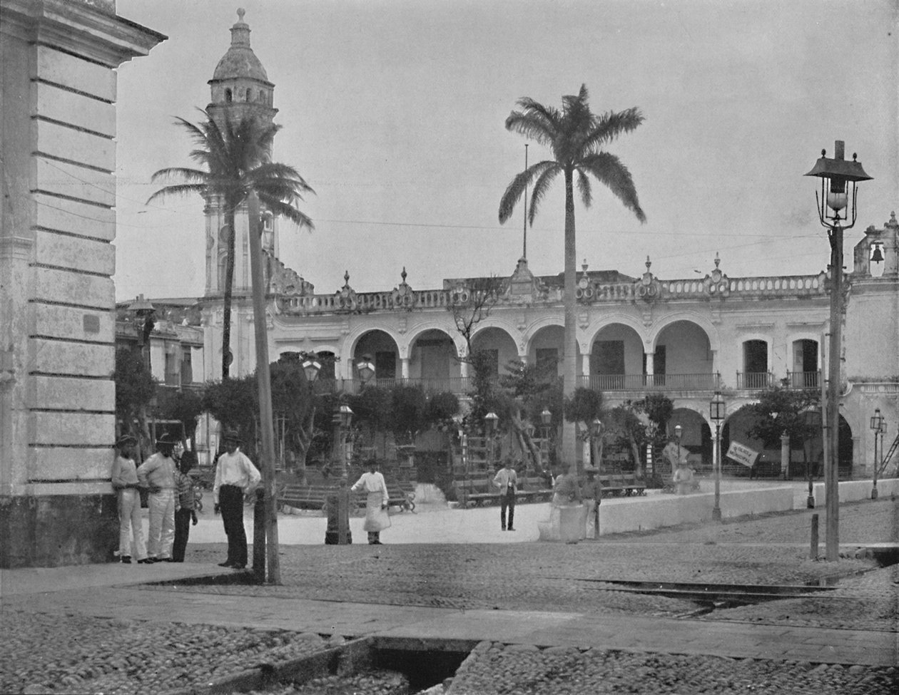 Governors Palace, Vera Cruz, Mexiko, c1897. av Unbekannt