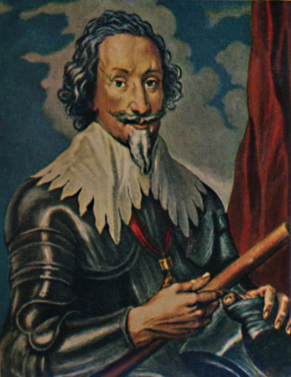 Greve av Pappenheim 1594-1632. - Målning av A. van Dyck, 1934. av Unbekannt