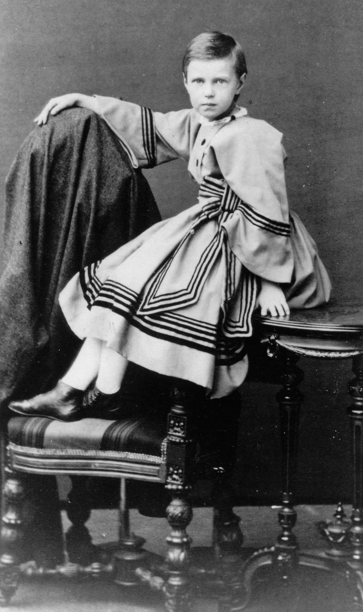 Storhertiginnan Maria Alexandrovna av Ryssland, c1860-c1862 av Unbekannt