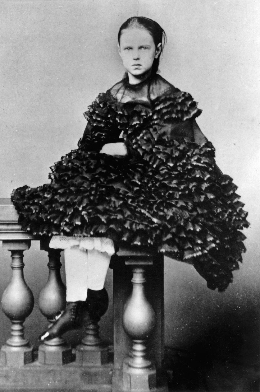 Storhertiginnan Maria Alexandrovna av Ryssland, c1860-c1862 av Unbekannt