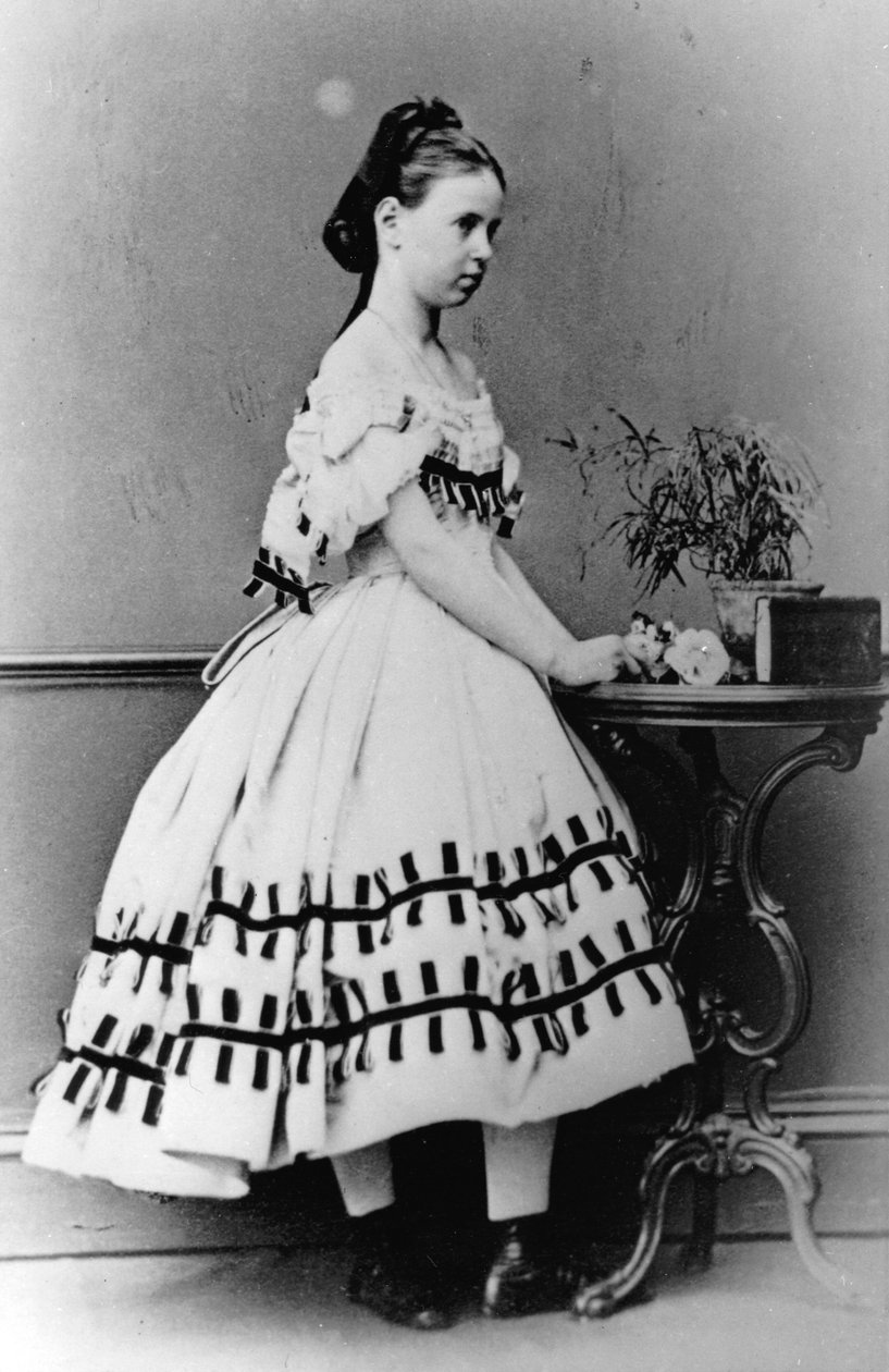 Storhertiginnan Maria Alexandrovna av Ryssland, c1861-c1864 av Unbekannt