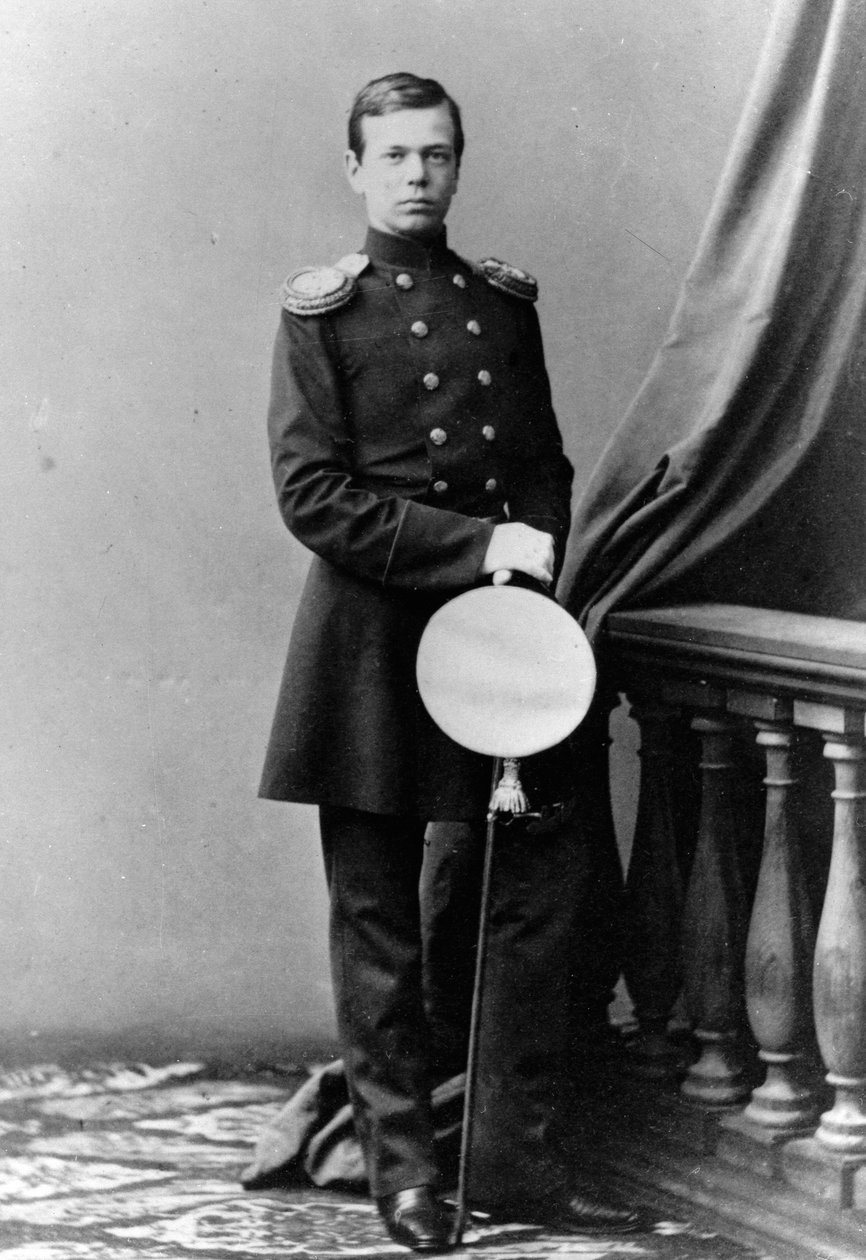 Storhertig Alexander Aleksandrovich av Ryssland, c1860-c1861 av Unbekannt