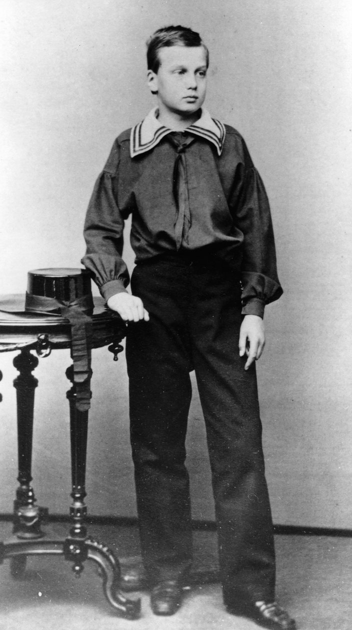 Storhertig Aleksej Aleksandrovich av Ryssland, c1860-c1862 av Unbekannt